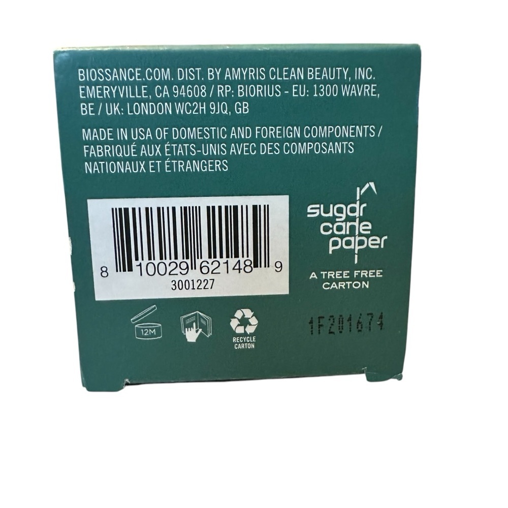 Biossance NIB Squaline Copper Peptide Rapid Plumping Serum- FULL SIZE 1.69 fl oz - Picture 7 of 8